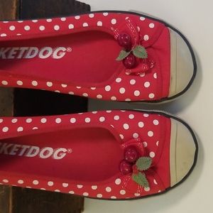 Rocket Dog - y2k - cherry cherries flats - 10